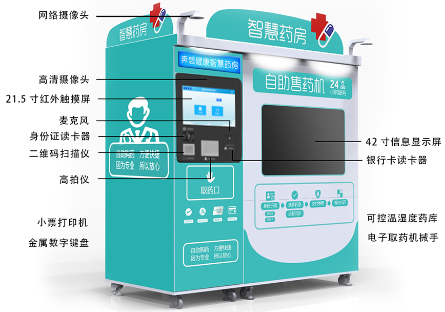 自助售藥機(jī)--廣州奔想智能科技有限公司