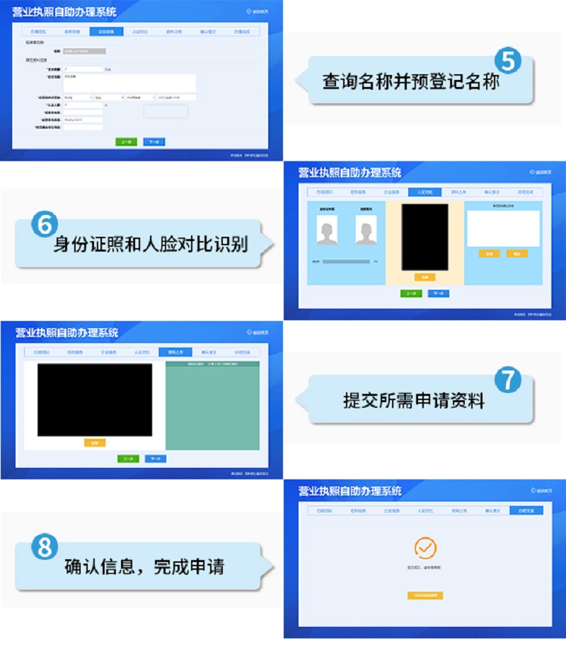 證照自助申報打印一體機(jī)--廣州奔想智能科技有限公司