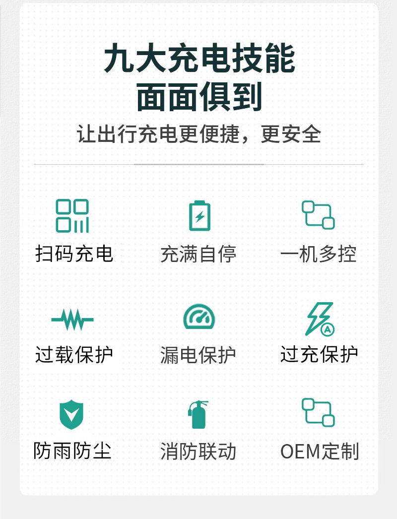 5路電動(dòng)自行車智能充電樁-A5--廣州奔想智能科技有限公司