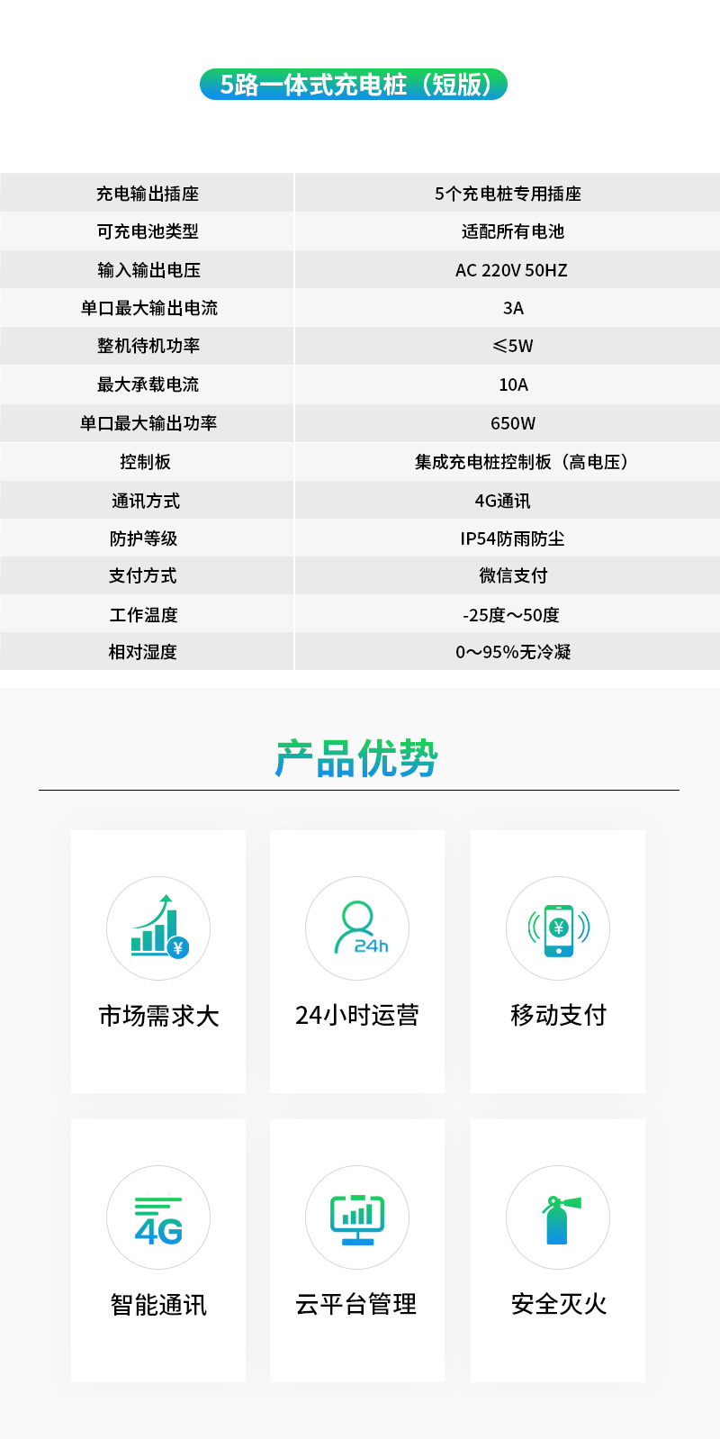 5路電動(dòng)自行車智能充電樁-A5--廣州奔想智能科技有限公司